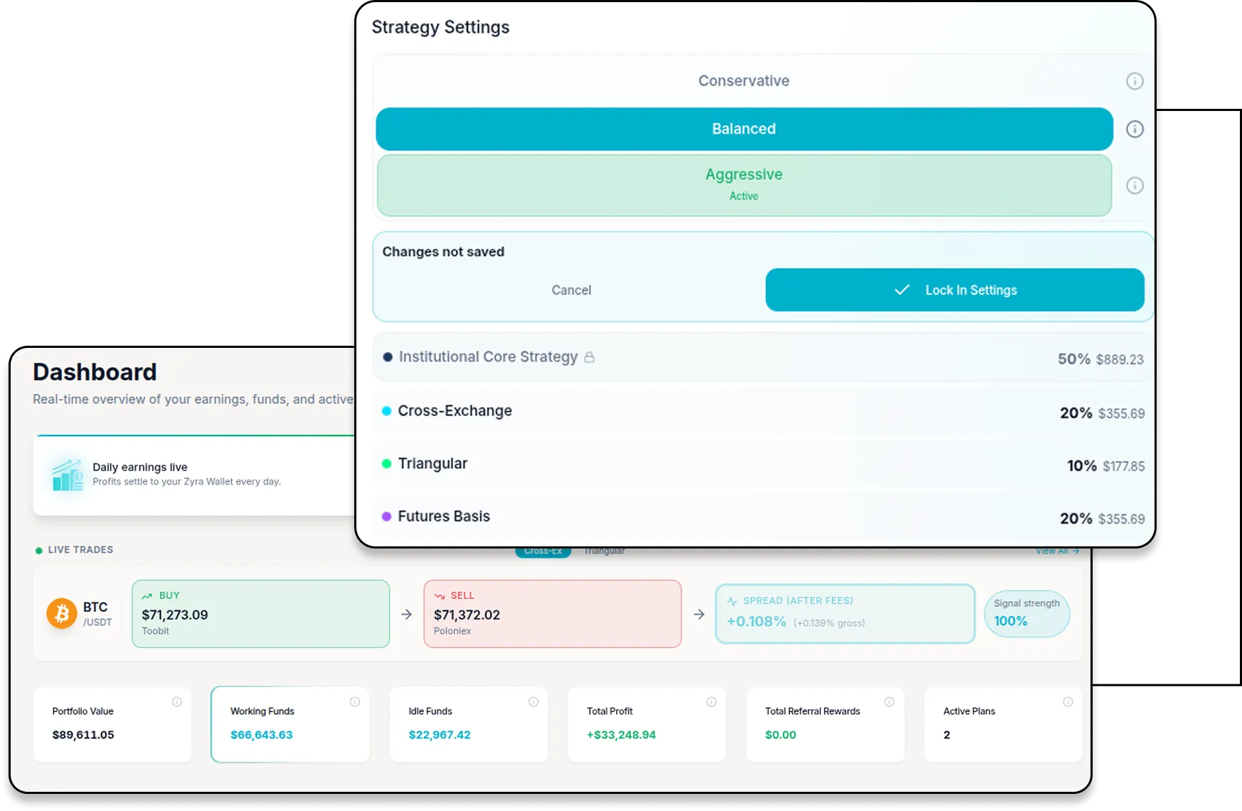 Diagrama do design de sistema da Zyra
